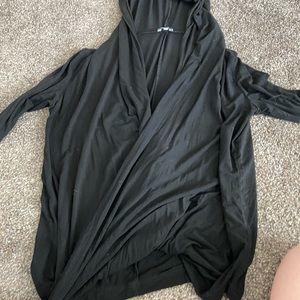 Tobi long sleeve cross over front top